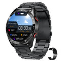 SMARTWATCH OKRĄGŁY STALOWY ROZMOWY
