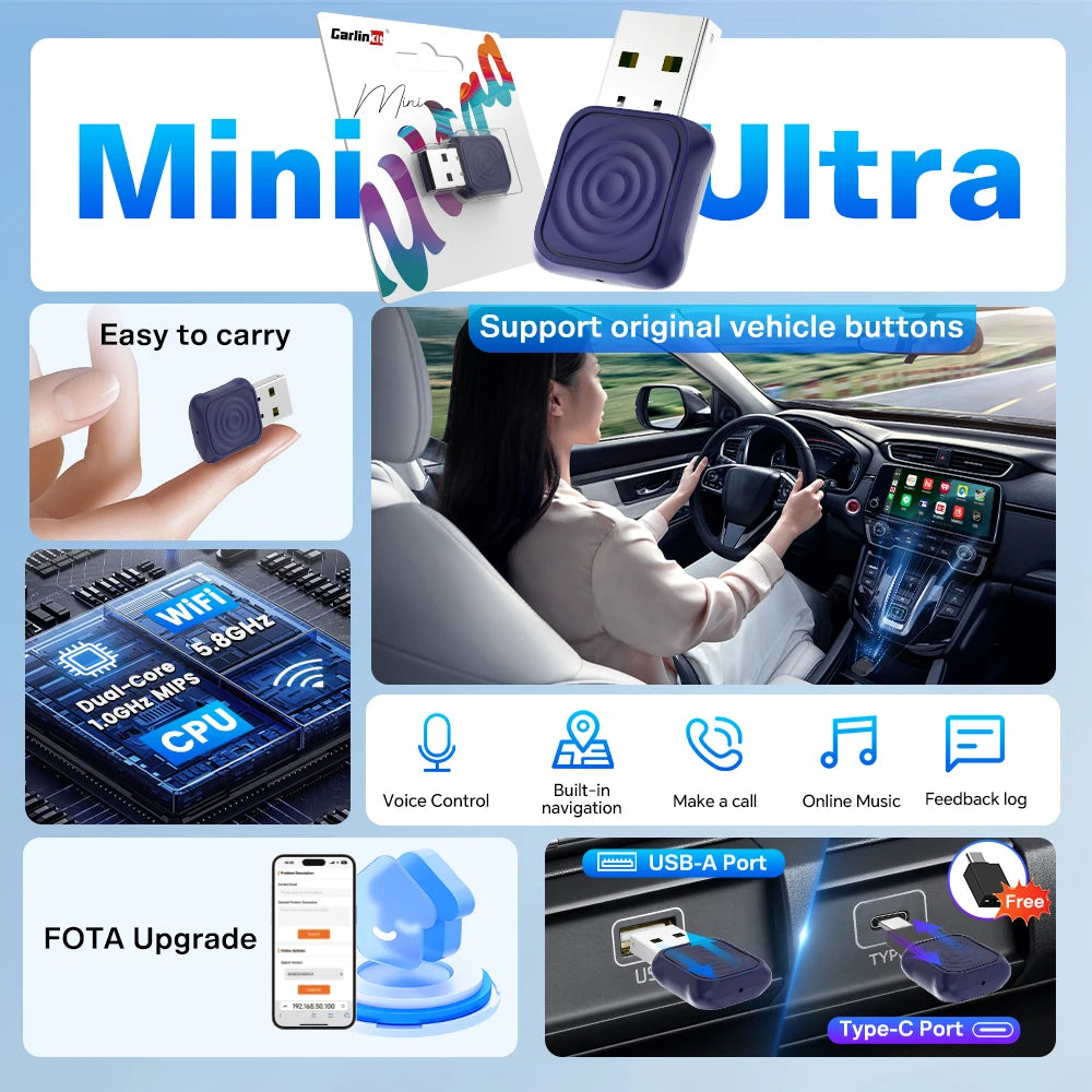 Bezprzewodowy Adapter CarPlay