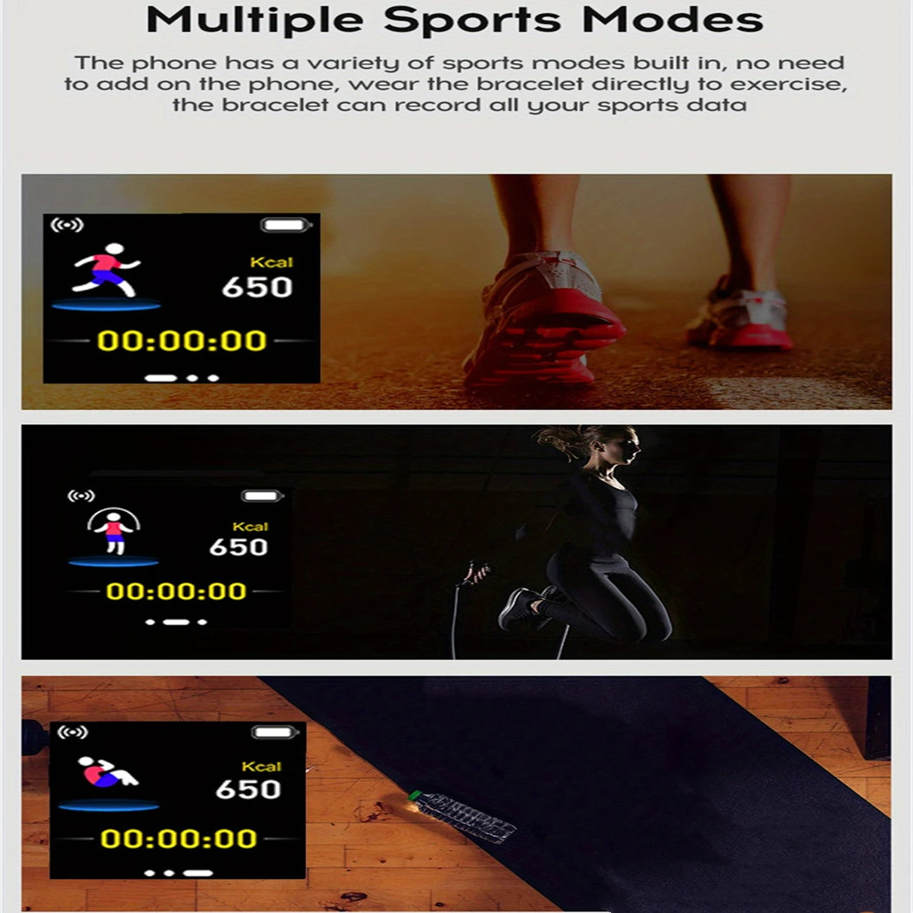 Smartwatch Prosty zegarek fitness