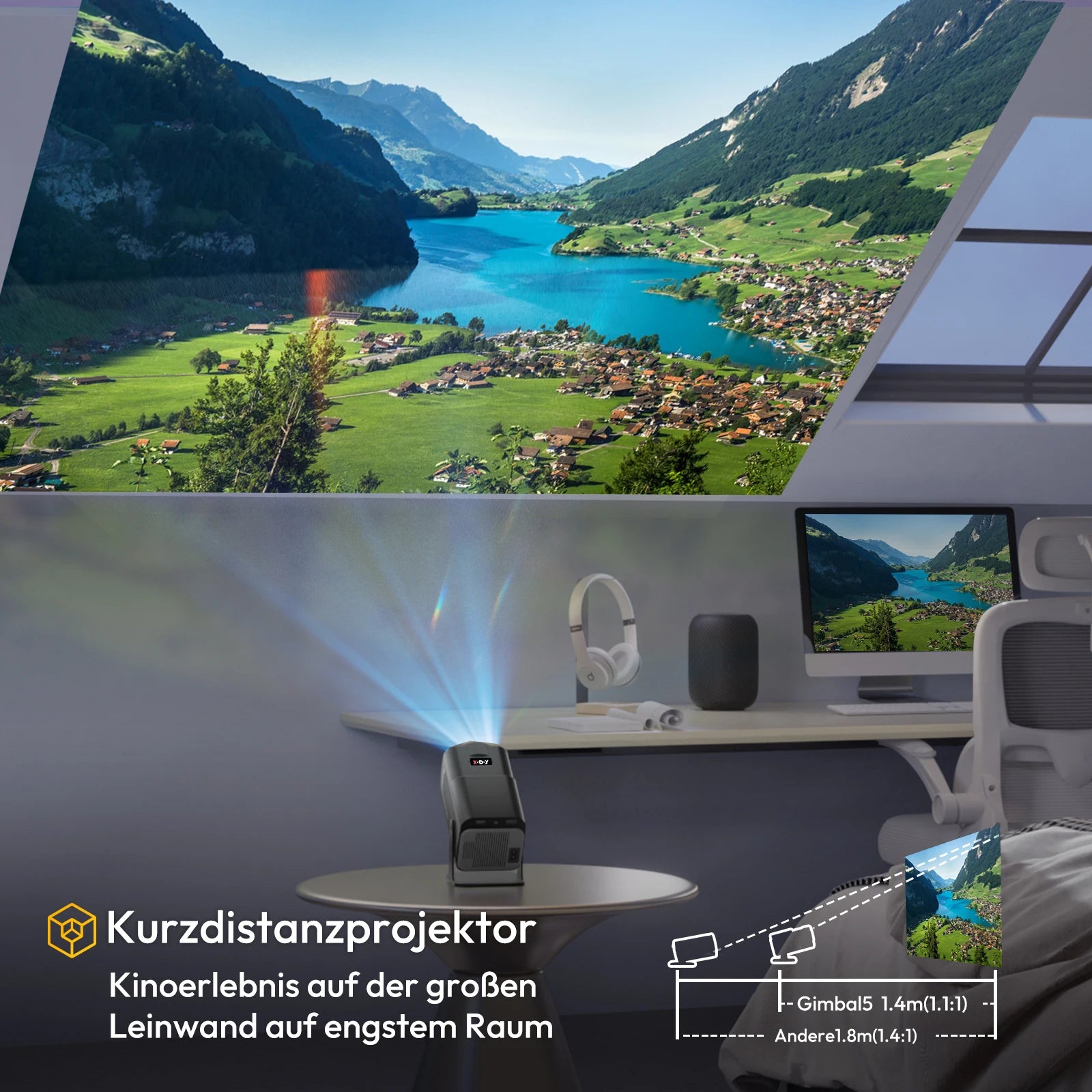 PROJEKTOR LED FULL HD