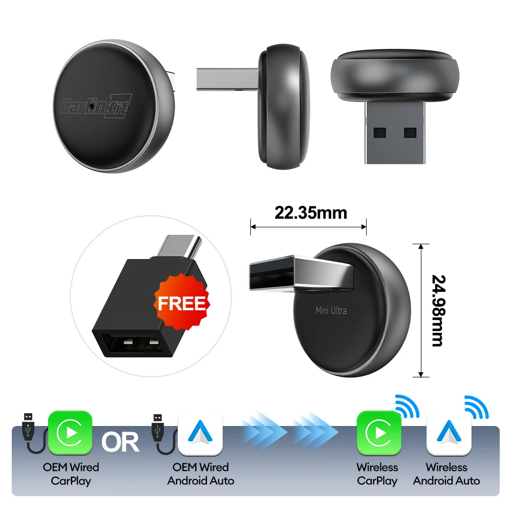 Bezprzewodowy Adapter CarPlay