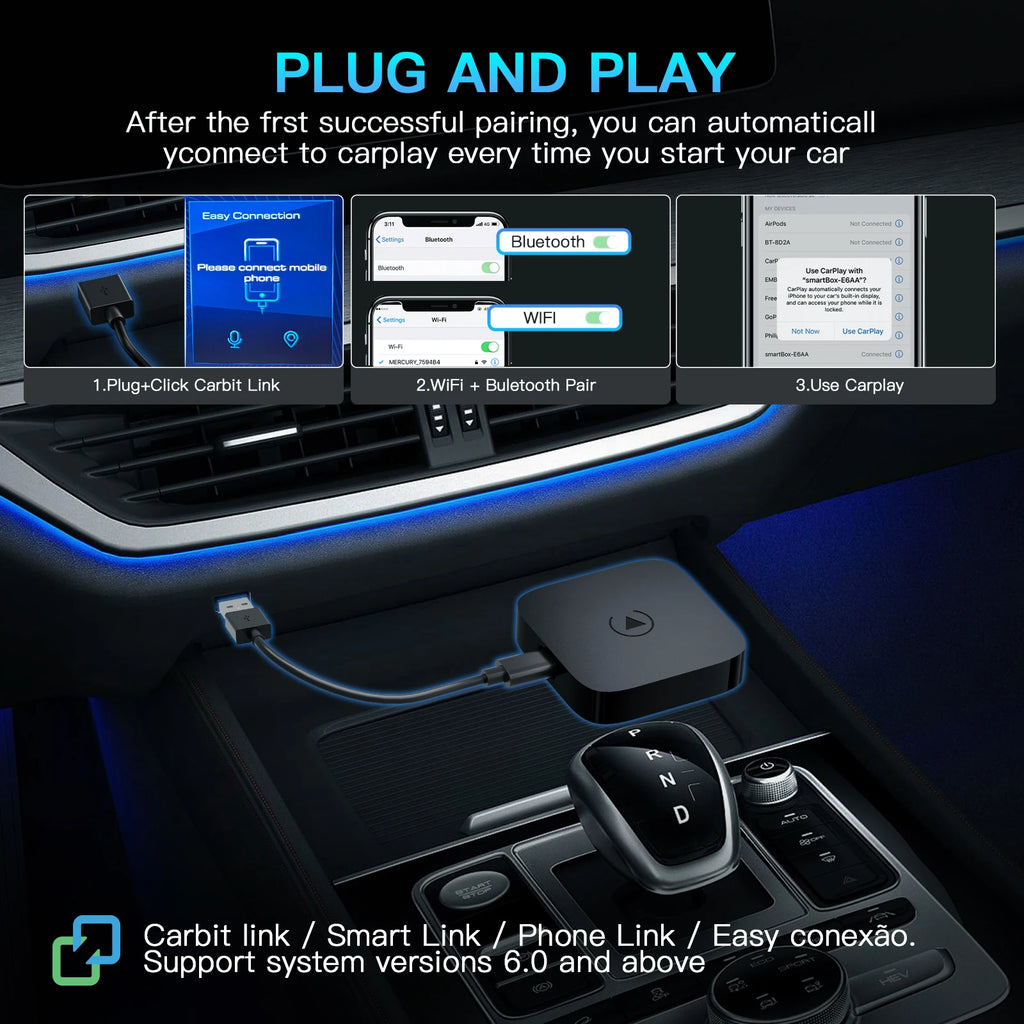 Adapter Wireless CarPlay