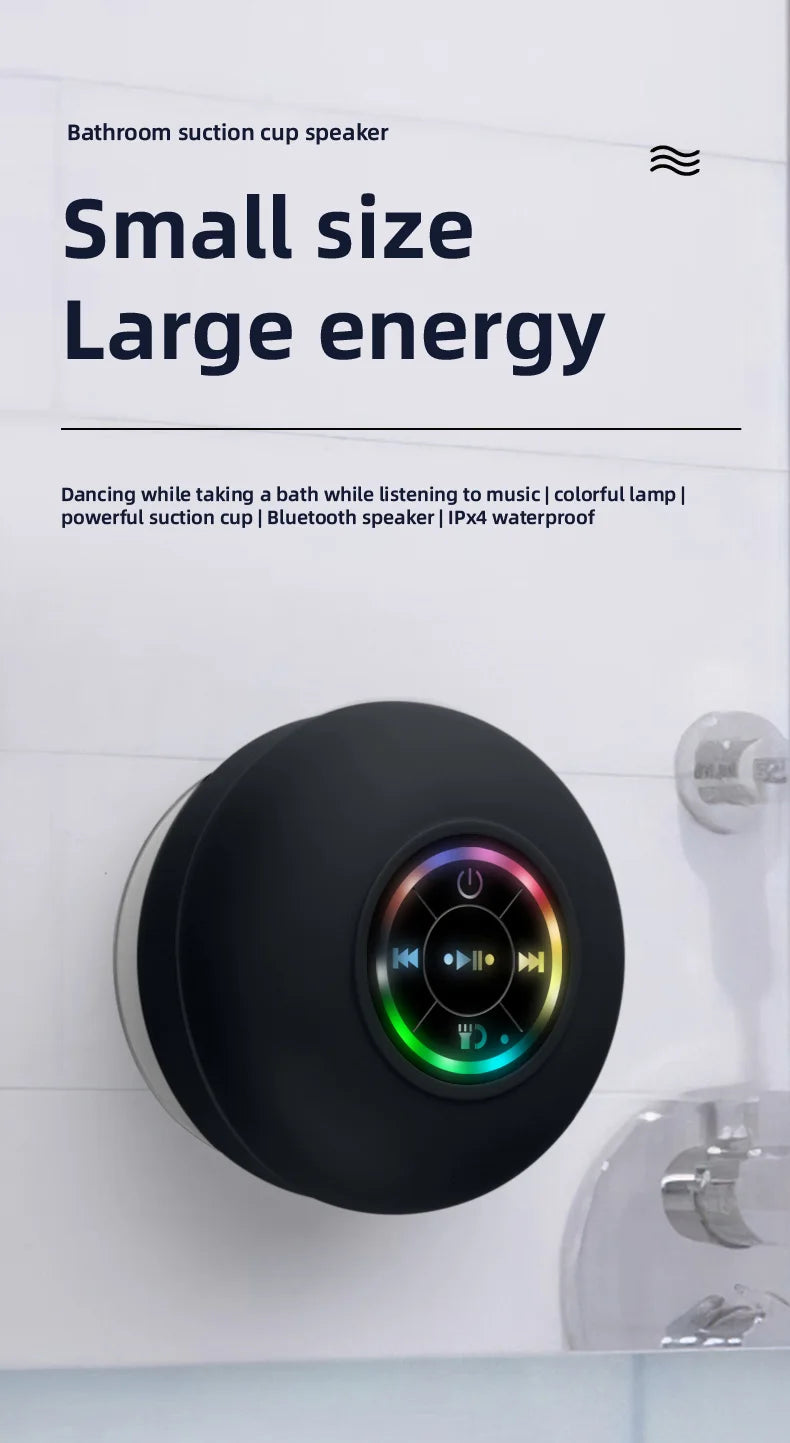 Mini Głośnik Bluetooth do Łazienki