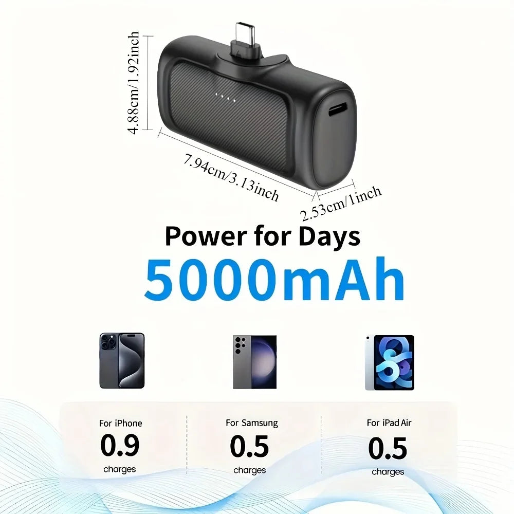 Mini Powerbank 5000mAh 22.5W