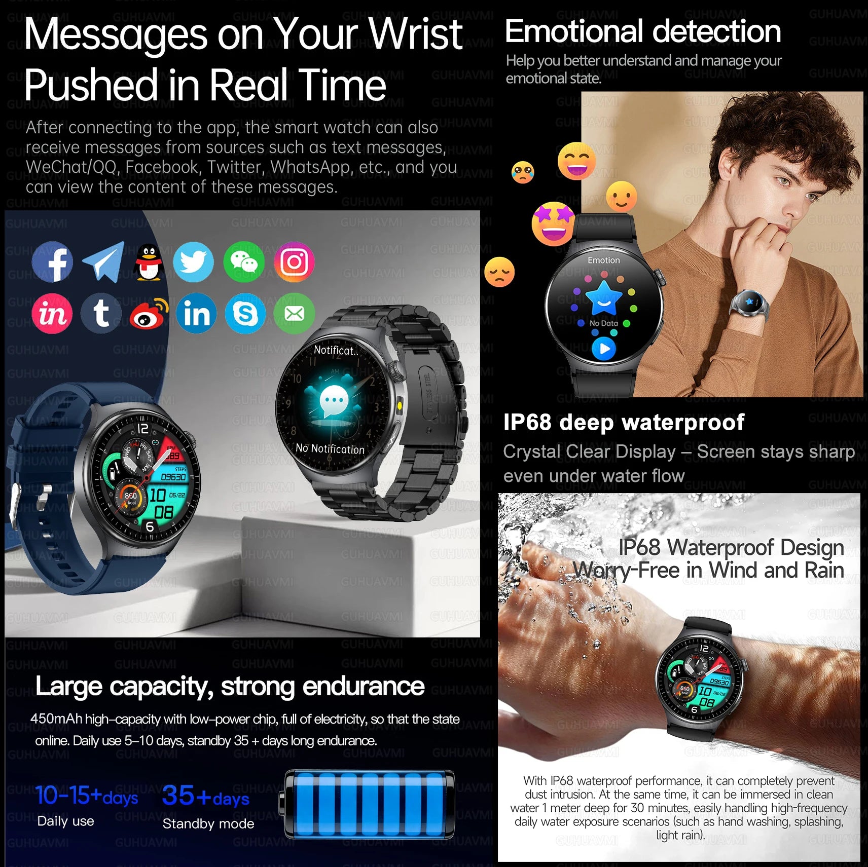 SMARTWATCH Amoled