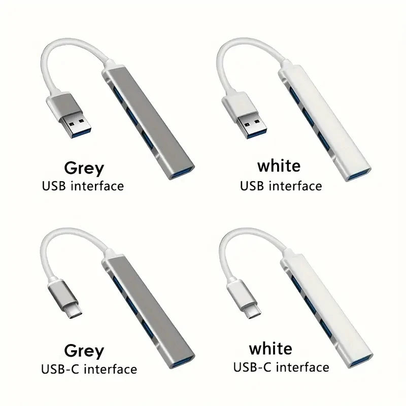 HUB USB-C 4 PORTY